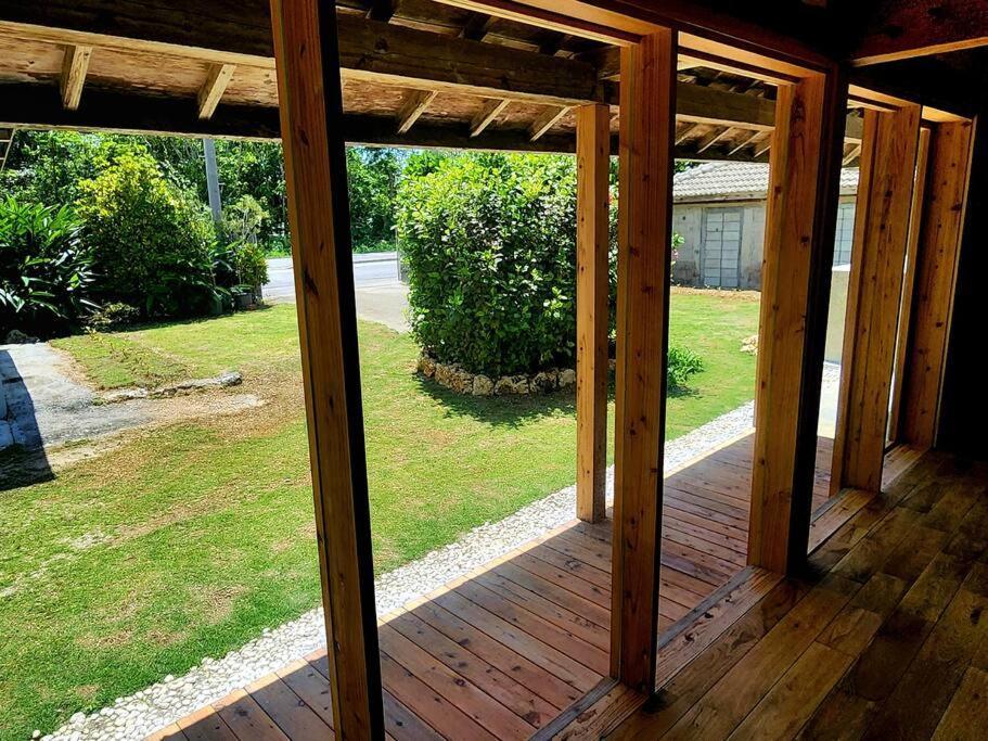 琉球古民家 蒼 Appartement Motobu Buitenkant foto